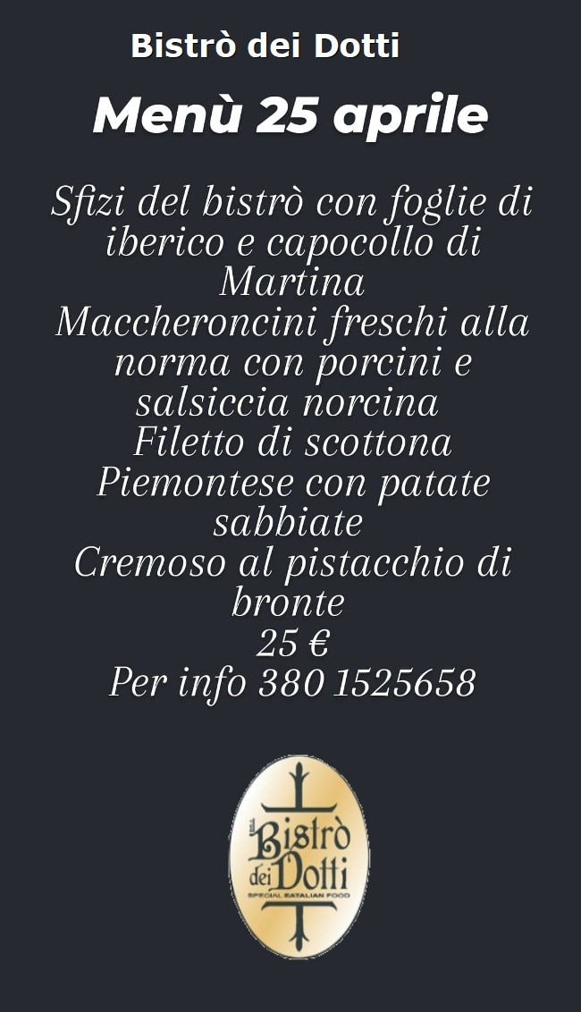 Bistrò 25 aprile