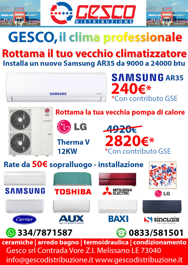 Offerta GESCO del 30.05.2025