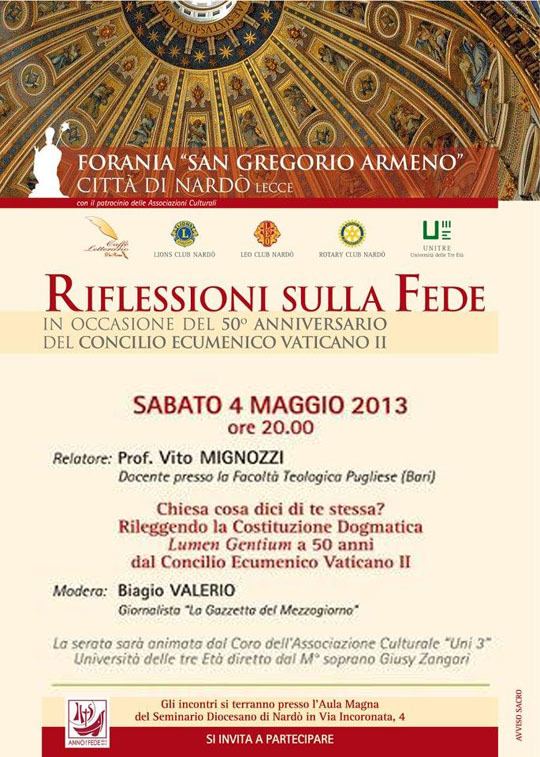 riflessioni sulla fede 4 maggio