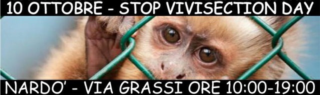 Stop vivisezione firme web