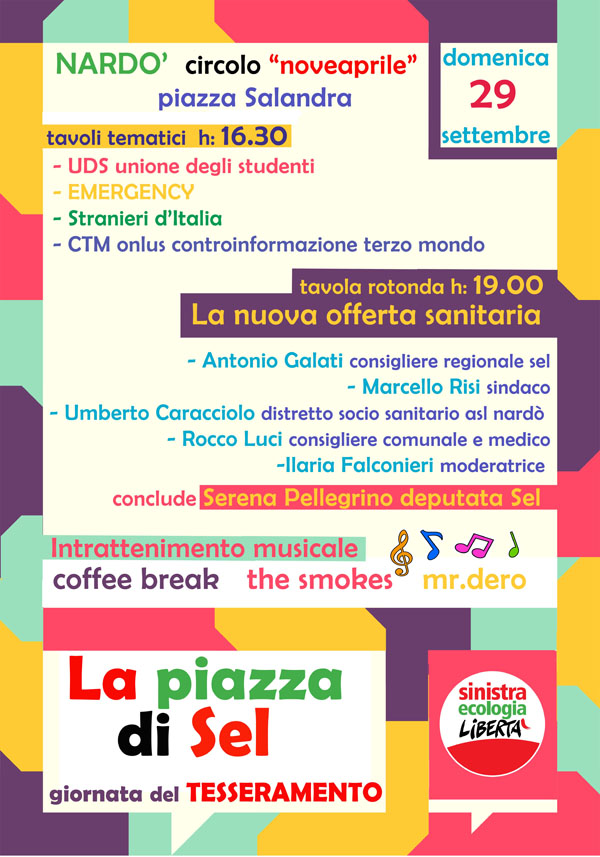 manifesto sel lapiazza web