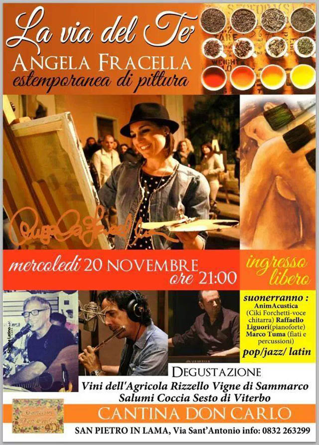 Angela Fracella Mostra pittura 17 nov 2013