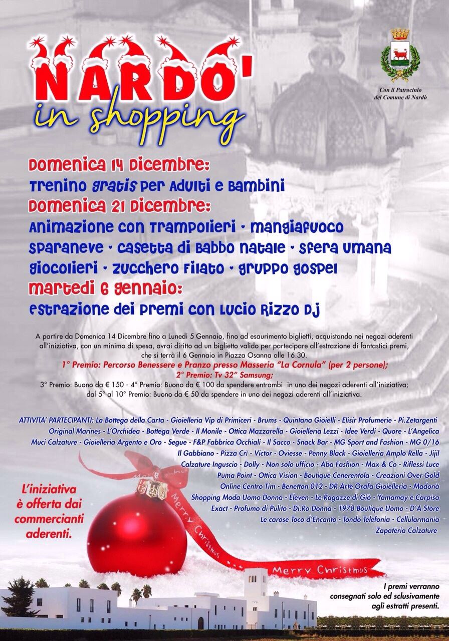 Nardo shopping locandina