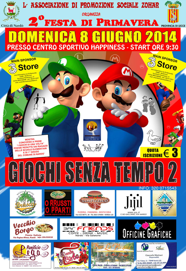 Giochi senta tempo 2014