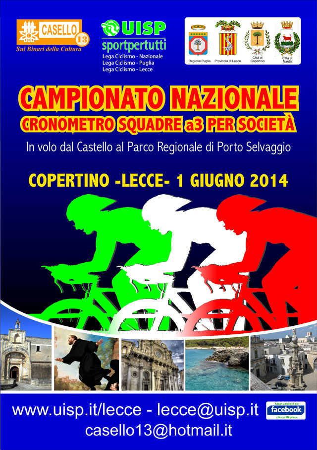 Gara ciclistica copertino nardo