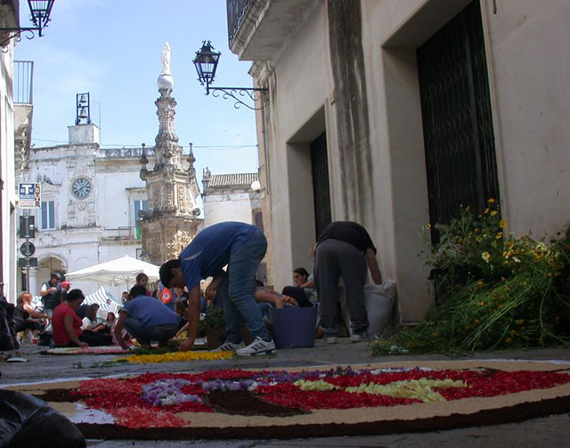 Infiorata duomo osservatorio 2
