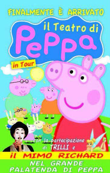 Teatro Peppa tour Briko