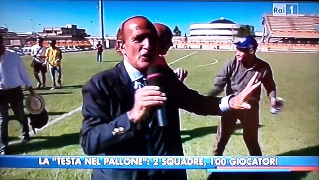 Testa pallone raiuno