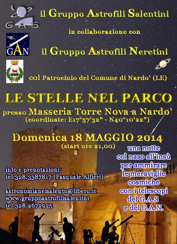 stelle nel parco