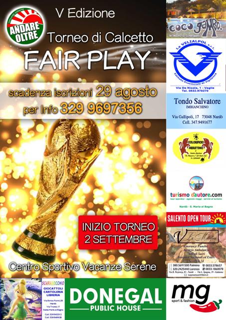 locandina torneo fair play P