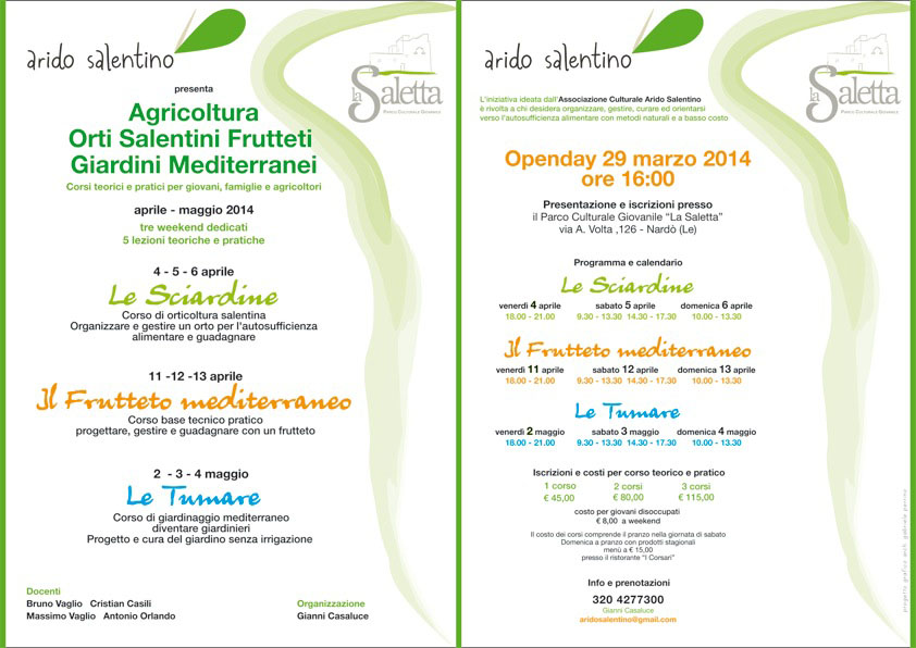 Arido Salentino corsi 29mar2014