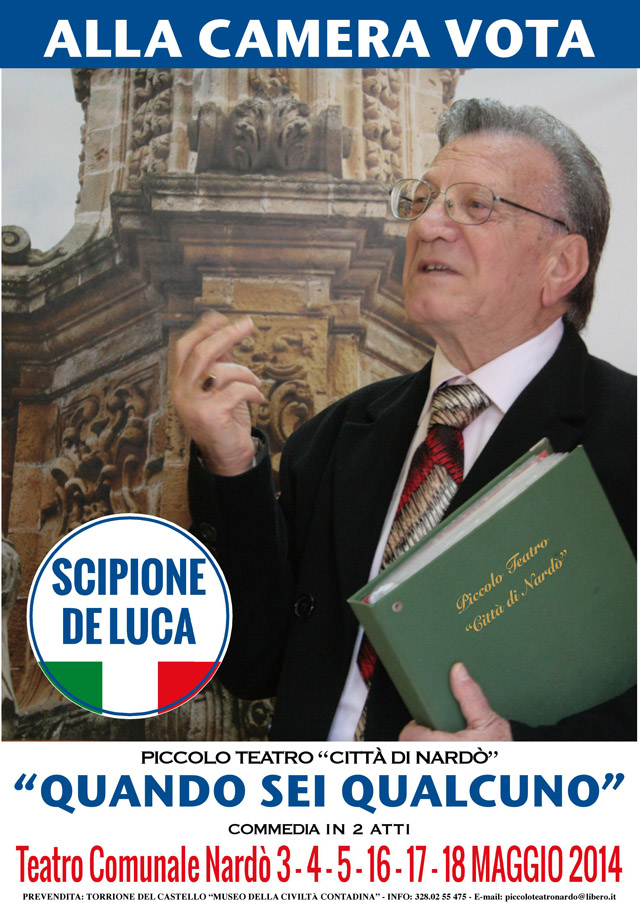 Manifesto Commedia piccolo teatro