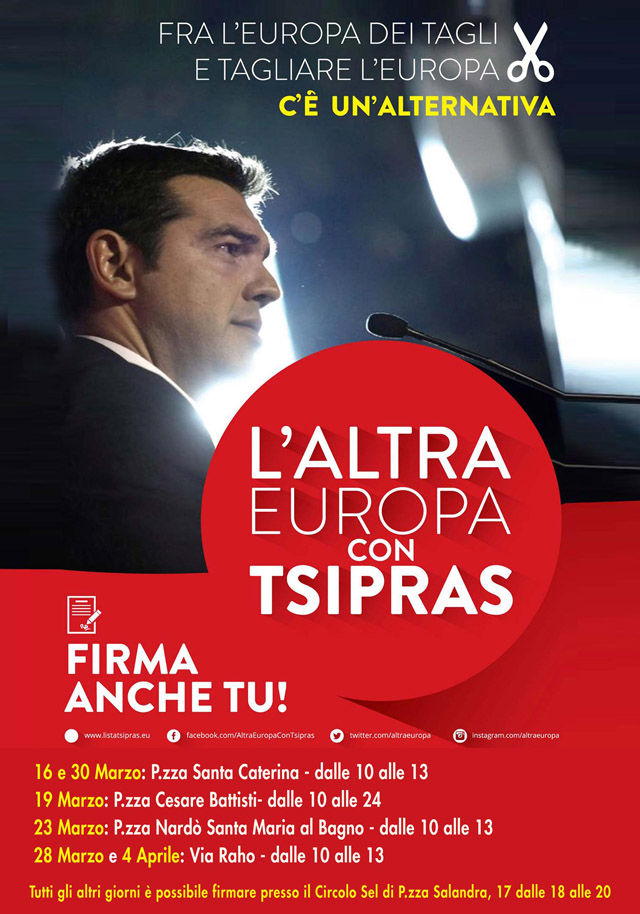 Raccolta firme sel europee
