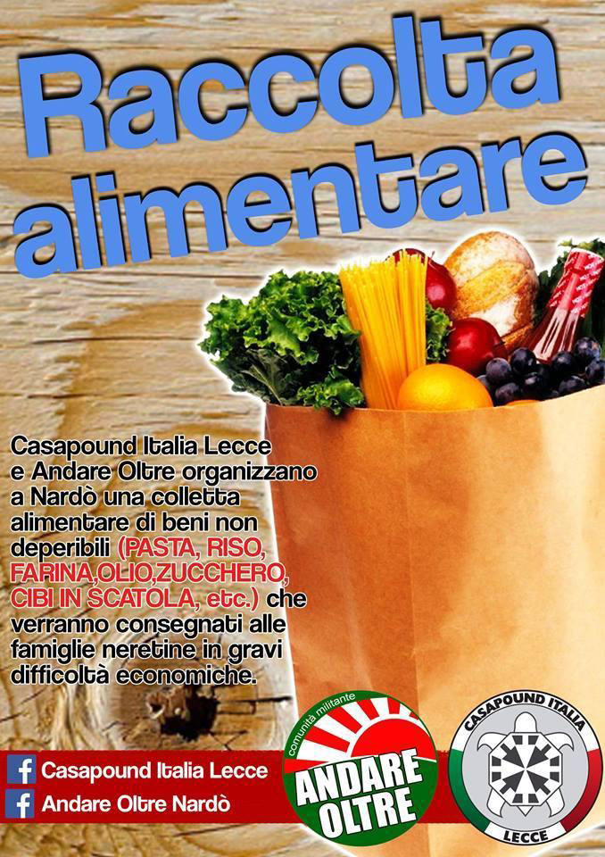 Raccolta alimentare nov 2014