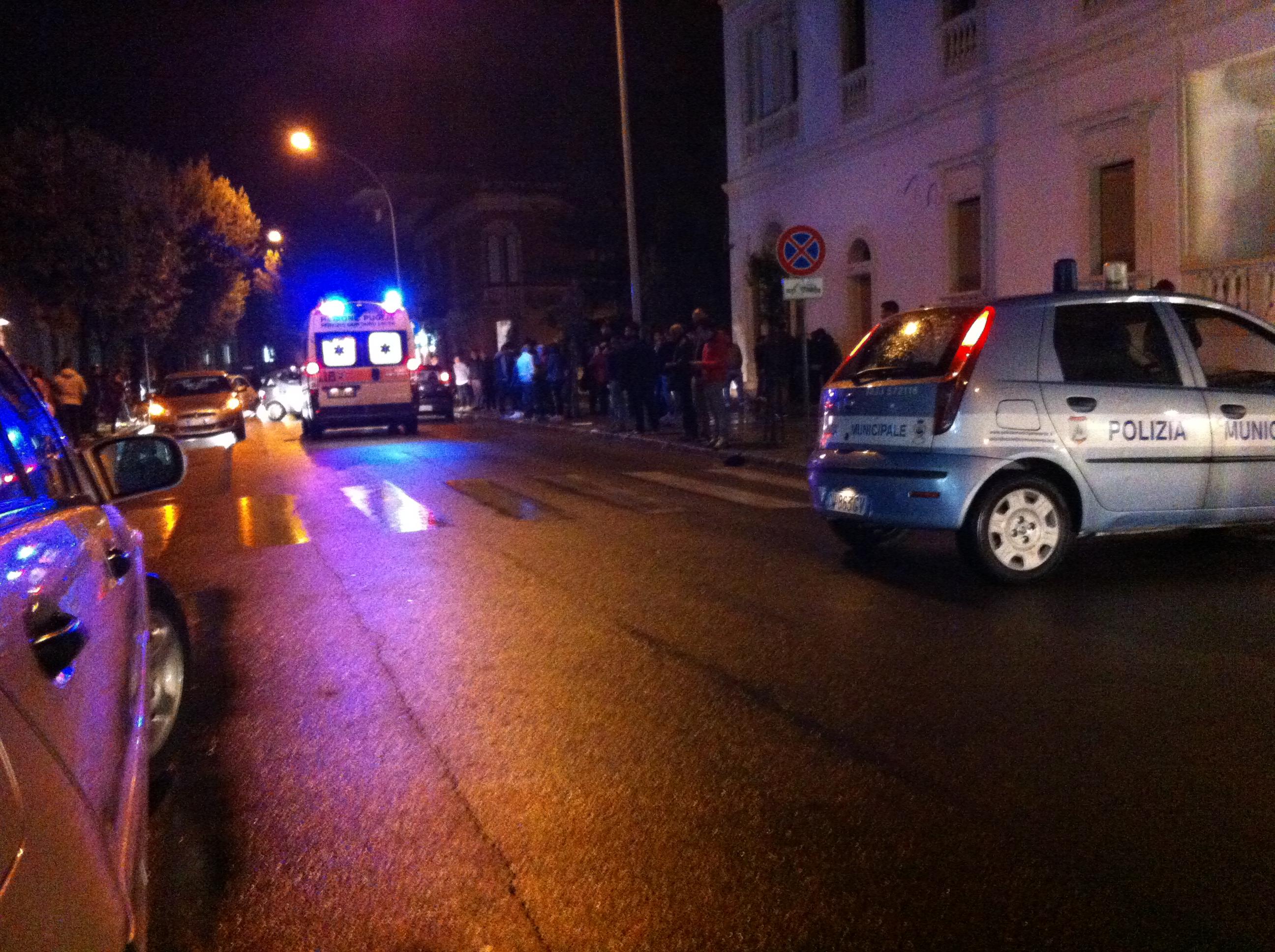 incidente pedone auto 01