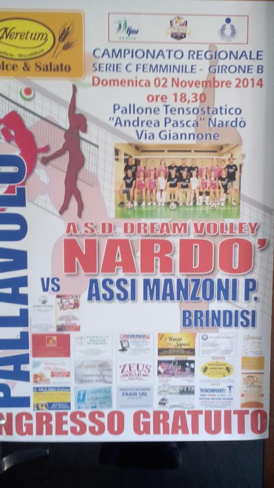 locandina pallavolo