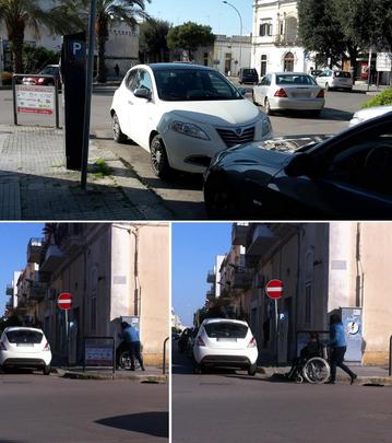auto rampa disabili
