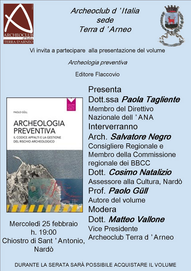 Libro gull archeoclub