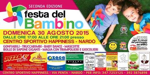 Locandina Festa del Bambino
