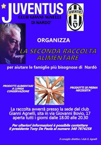 raccolta alimentare juventus