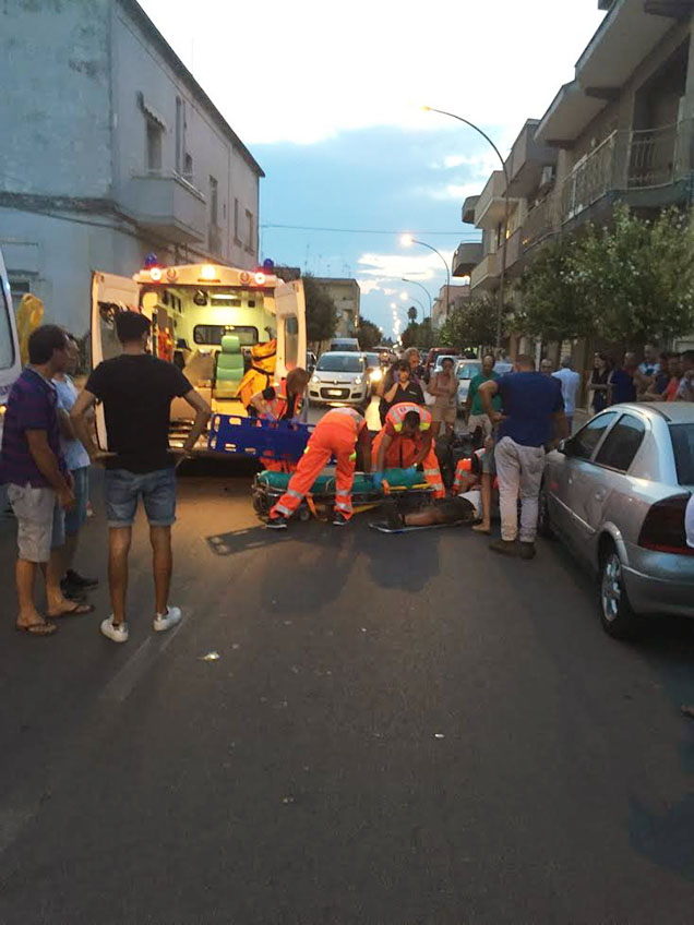 incidente via puglia web