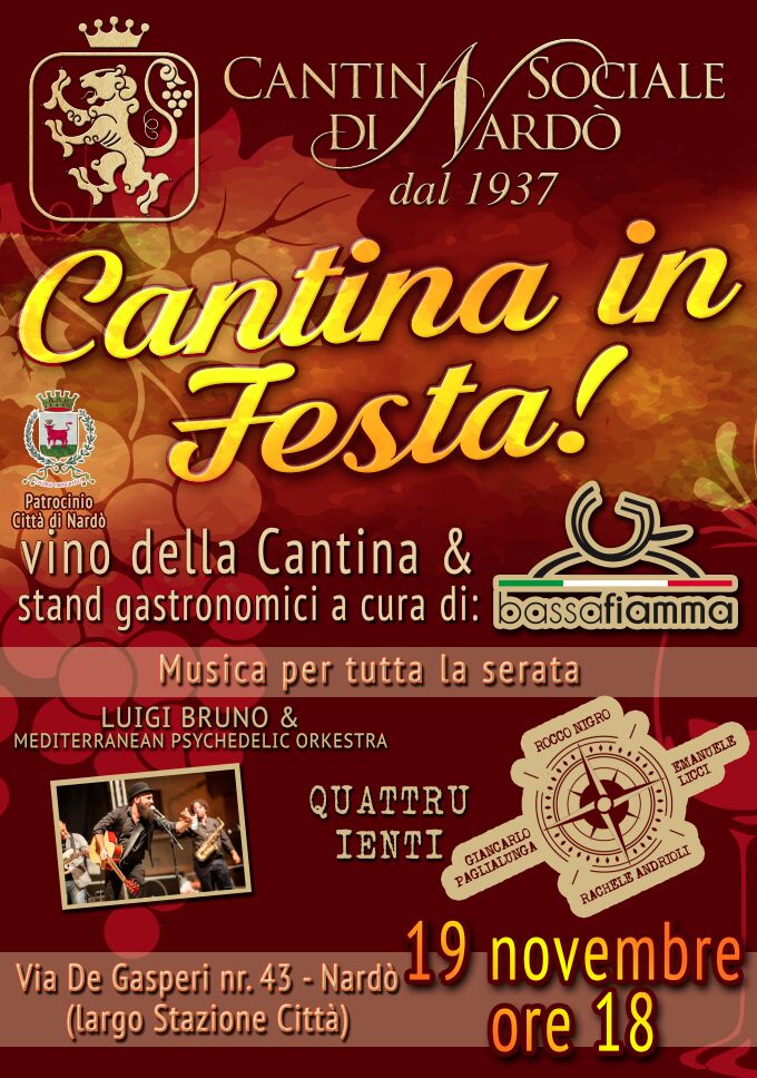 locandina festa cantina