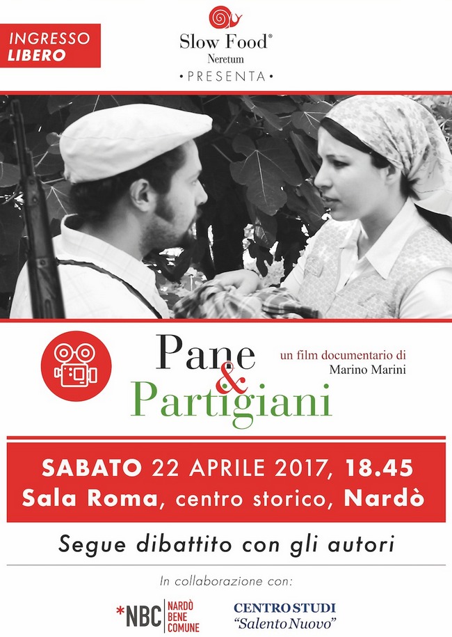 Locandina Pane Partigiani