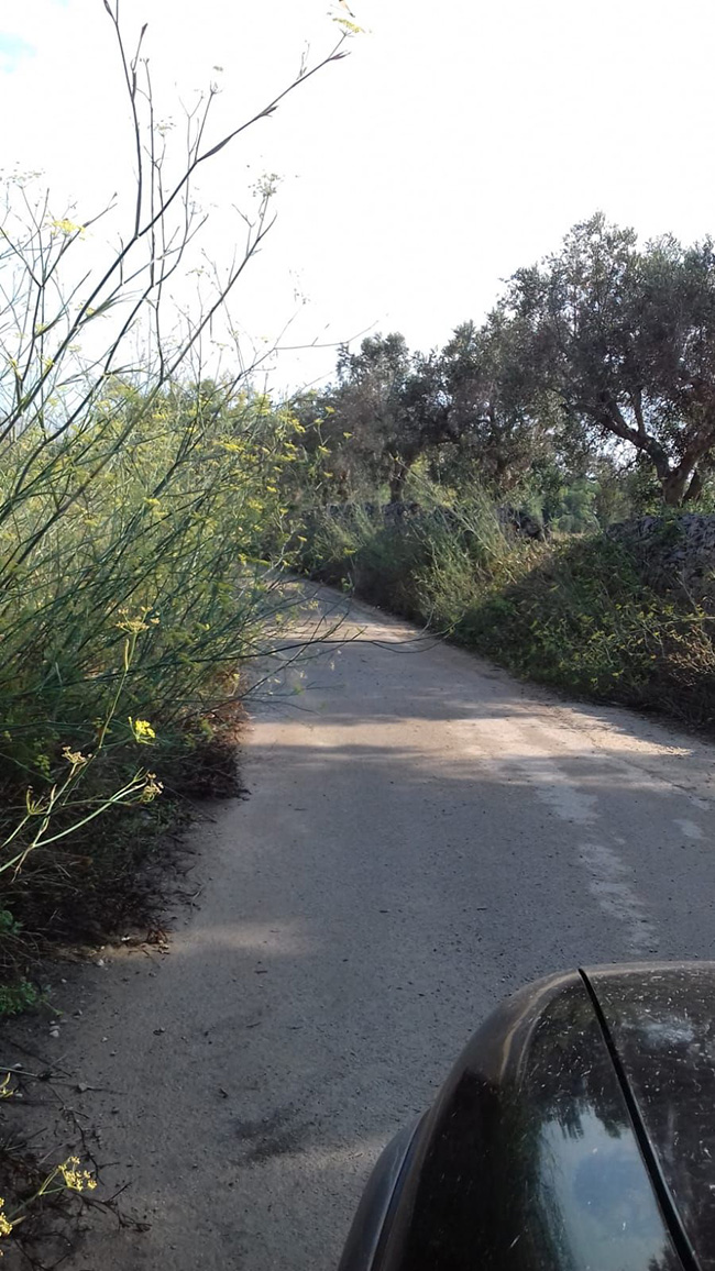 via vecchia copertino