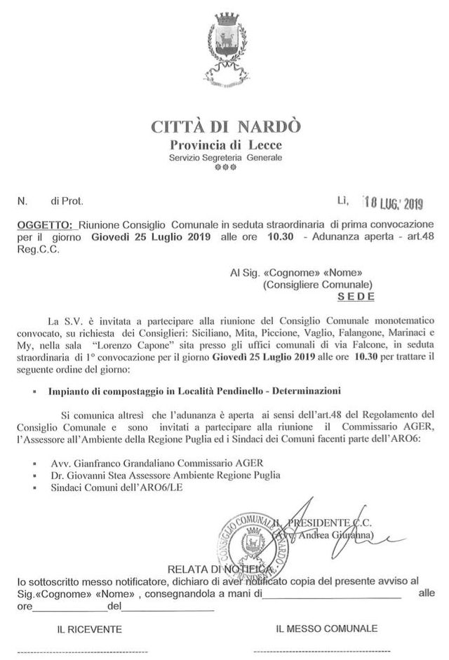 consiglio