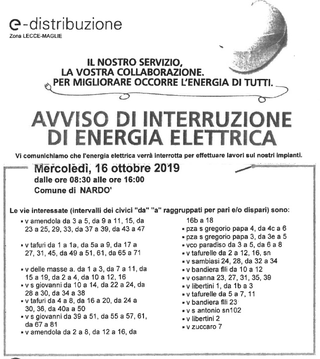 avviso enel 2