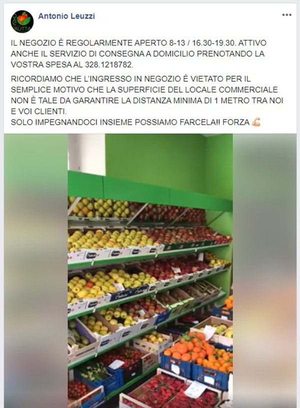 Antonio leuzzi oasi frutta