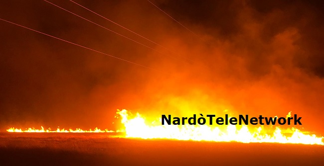 nardo copertino fiamme