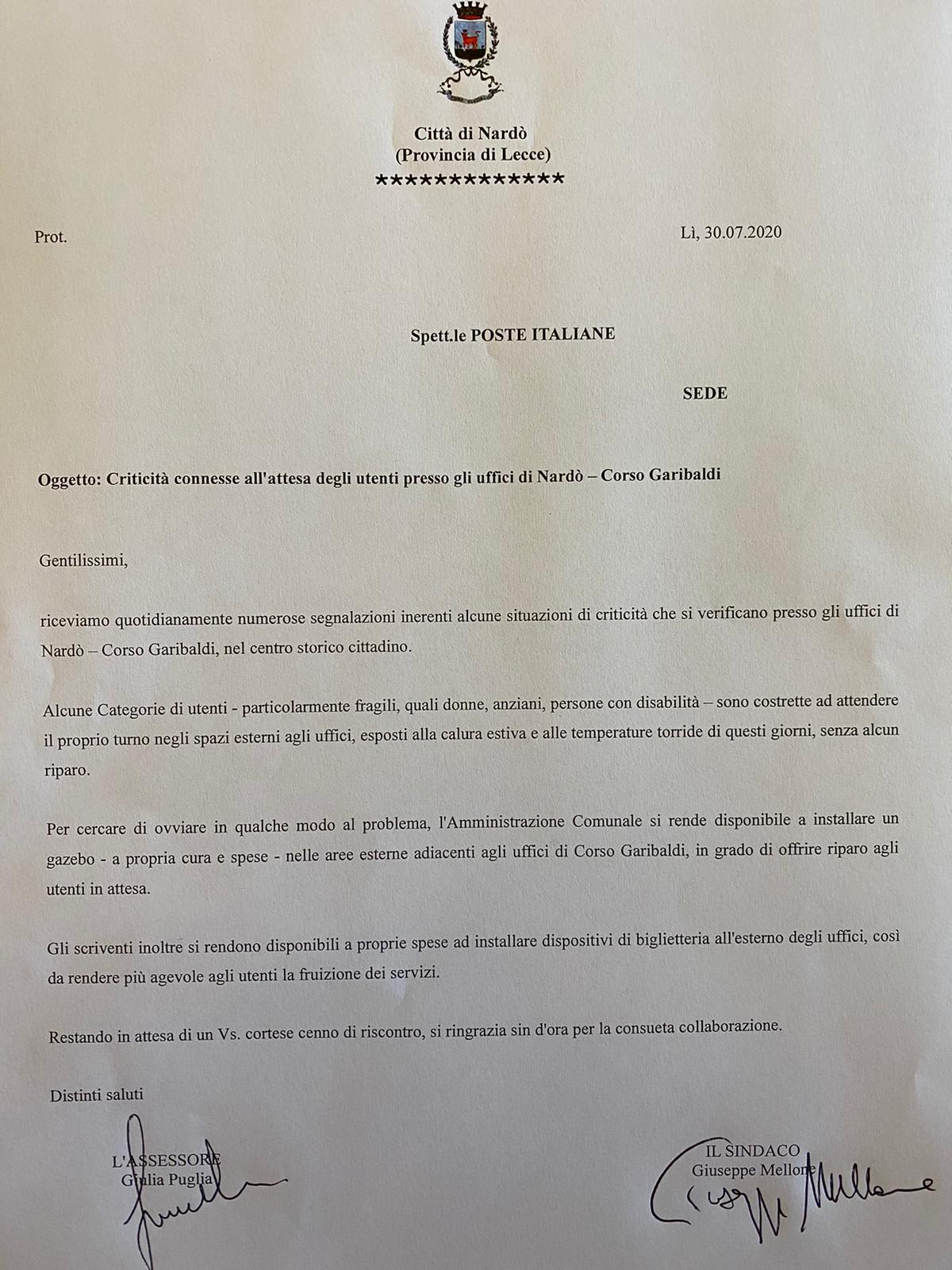 poste nardò