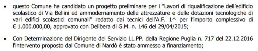 giunta risi via bellini