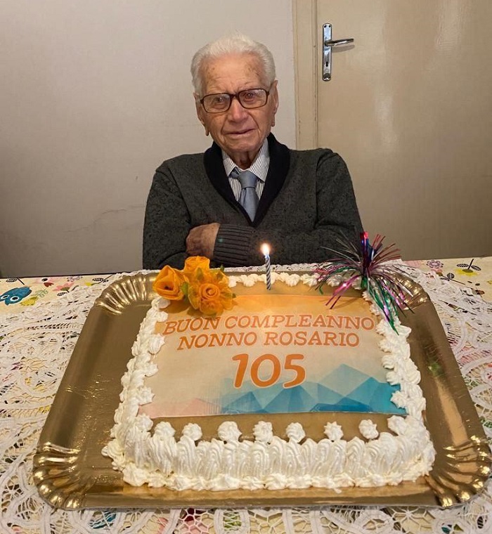 Rosario Bove 105 anni