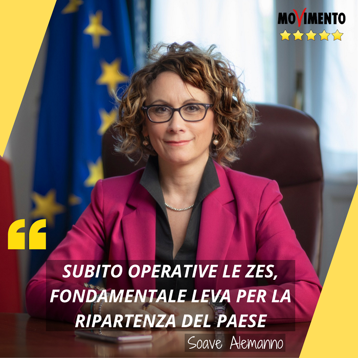 Subito operative le ZES fondamentale leva per la ripartenza del Paese