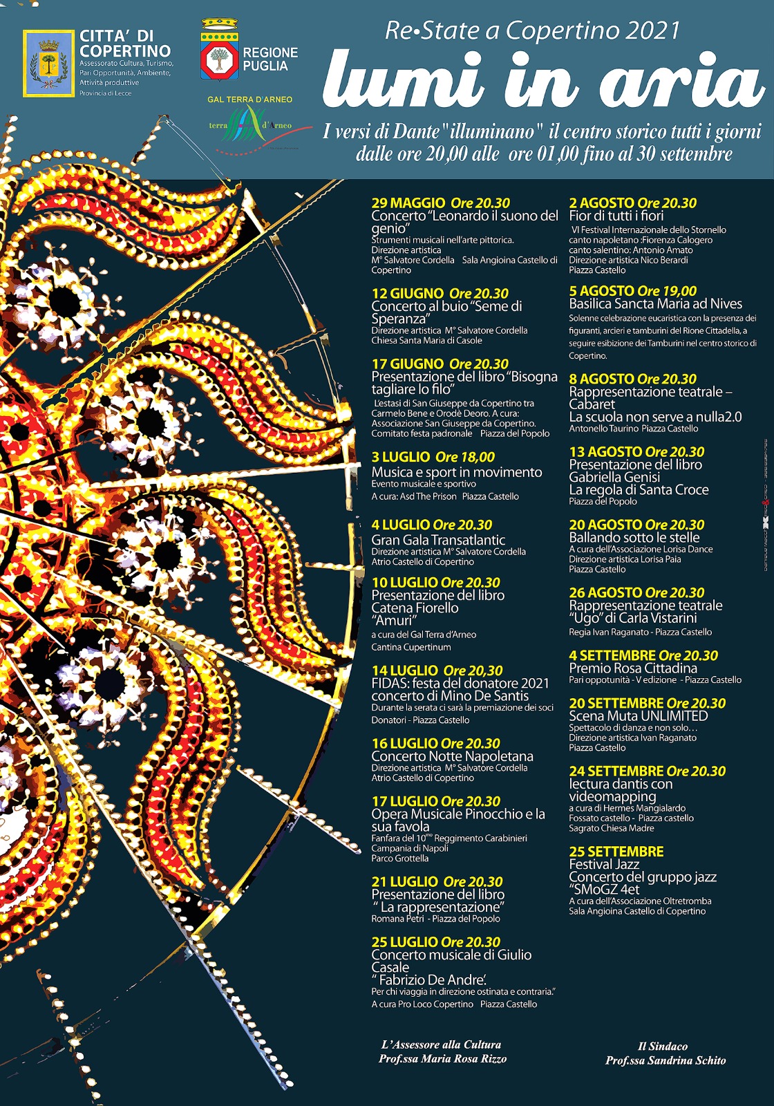 calendario eventi copertino