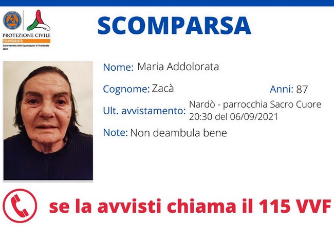 zaca addolorata
