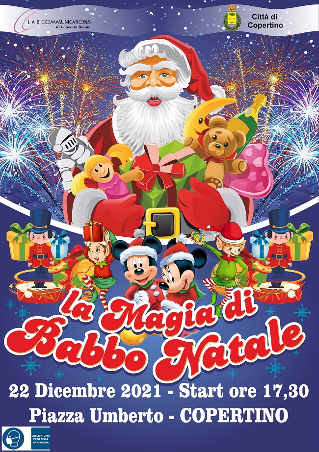 LA MAGIA DI BABBO NATALE COPERTINO