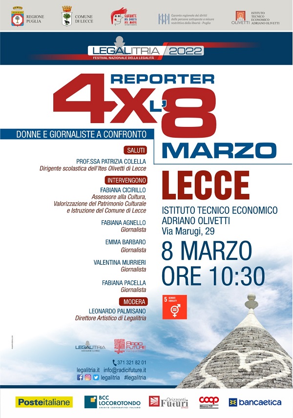 4 reporter x 8 marzo
