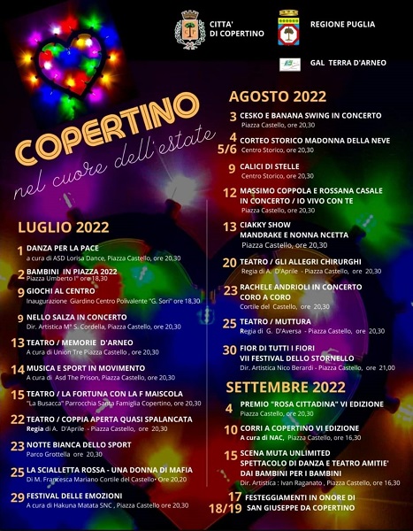 eventi copertino