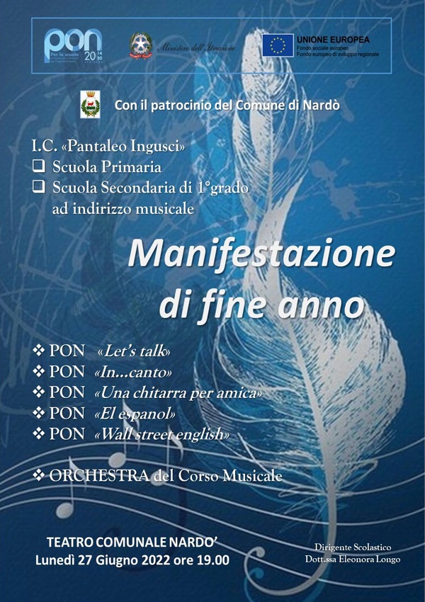 manifestazione fine anno
