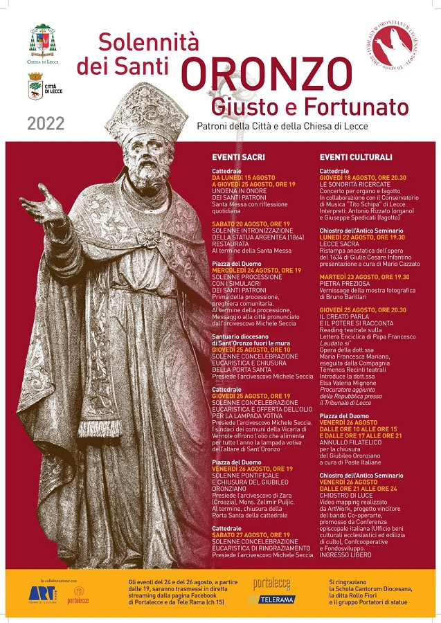 programma religioso santoronzo 2022
