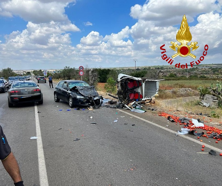 tricase incidente