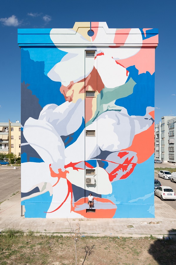 murale orchidea