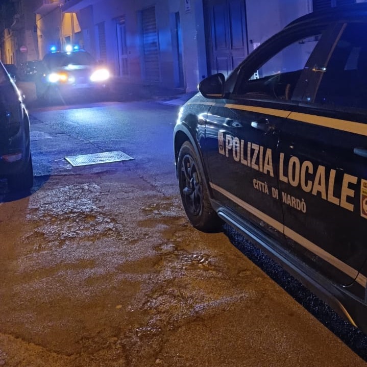 polizia locale nardò incidente pedone
