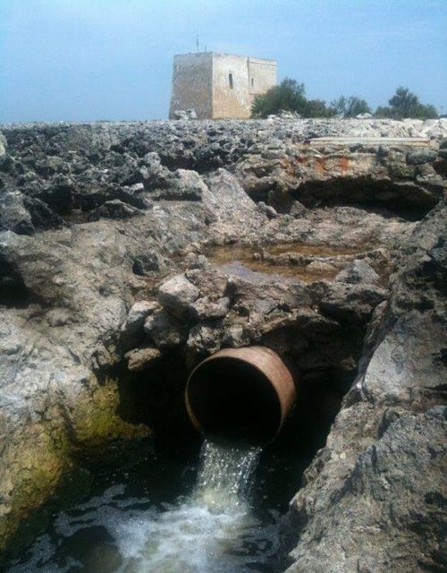 nbc su trincee drenanti porto cesareo e scarico a mare torre inserraglio