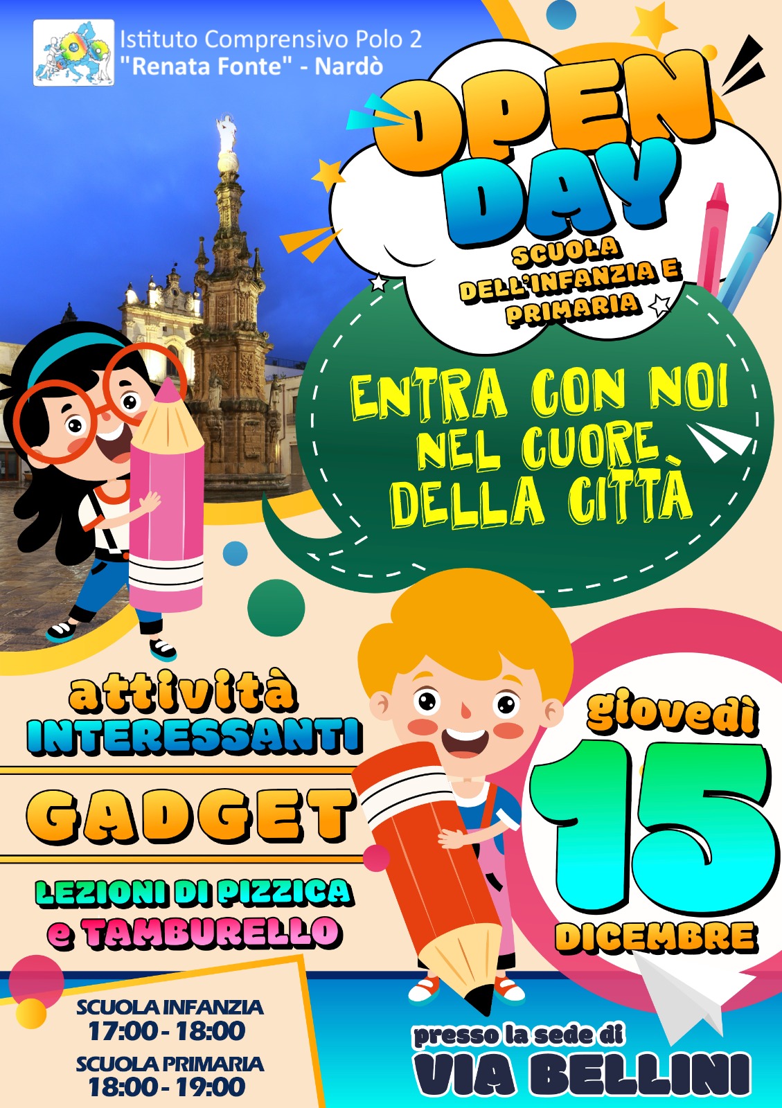 open day via bellini nardò