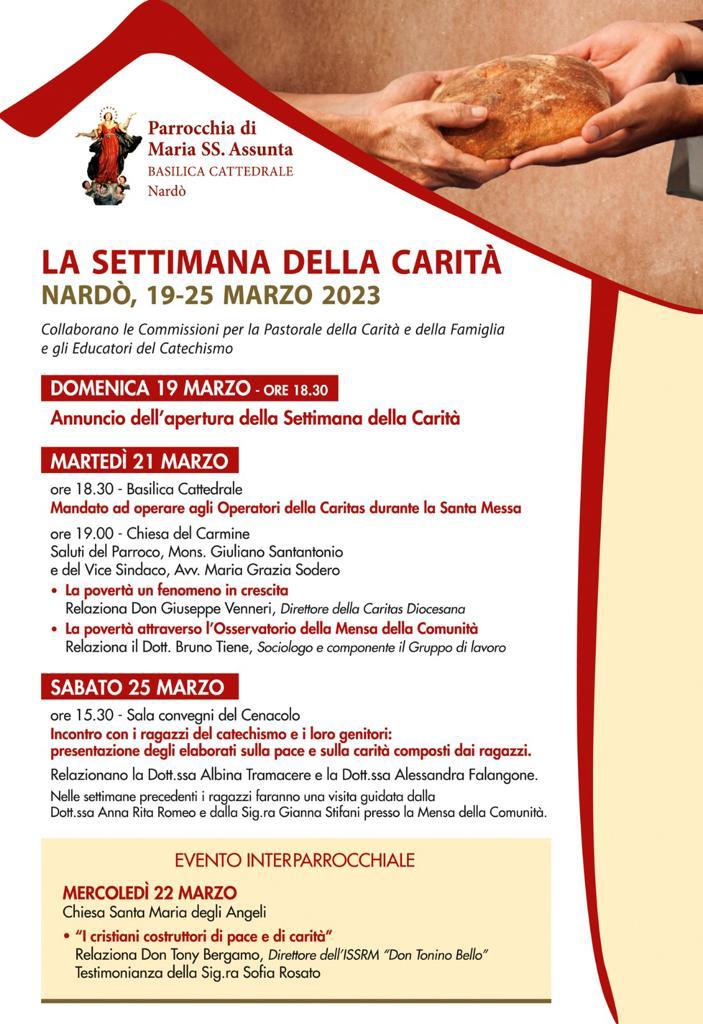 settimana carità nardò