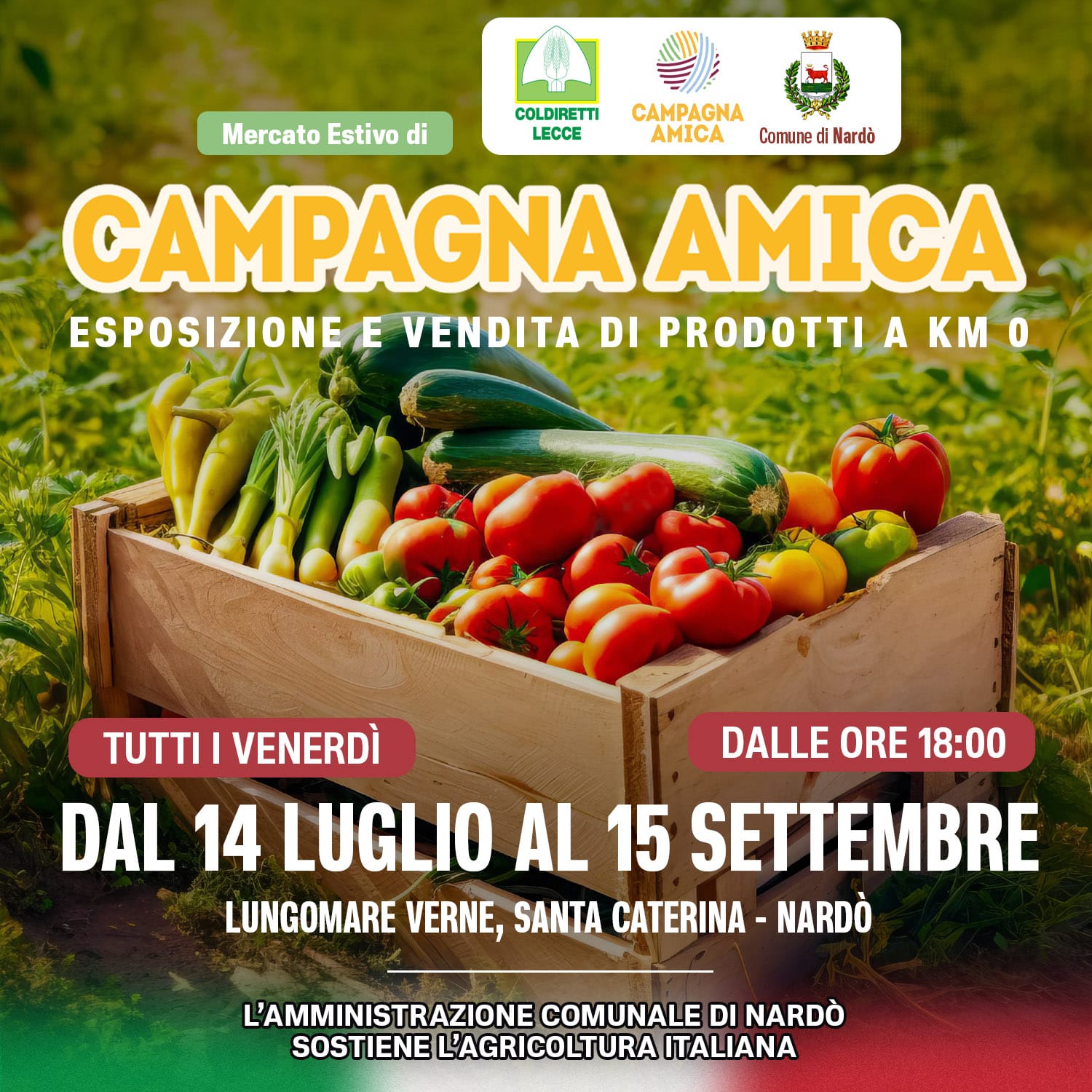 locandina mercatino Campagna Amica